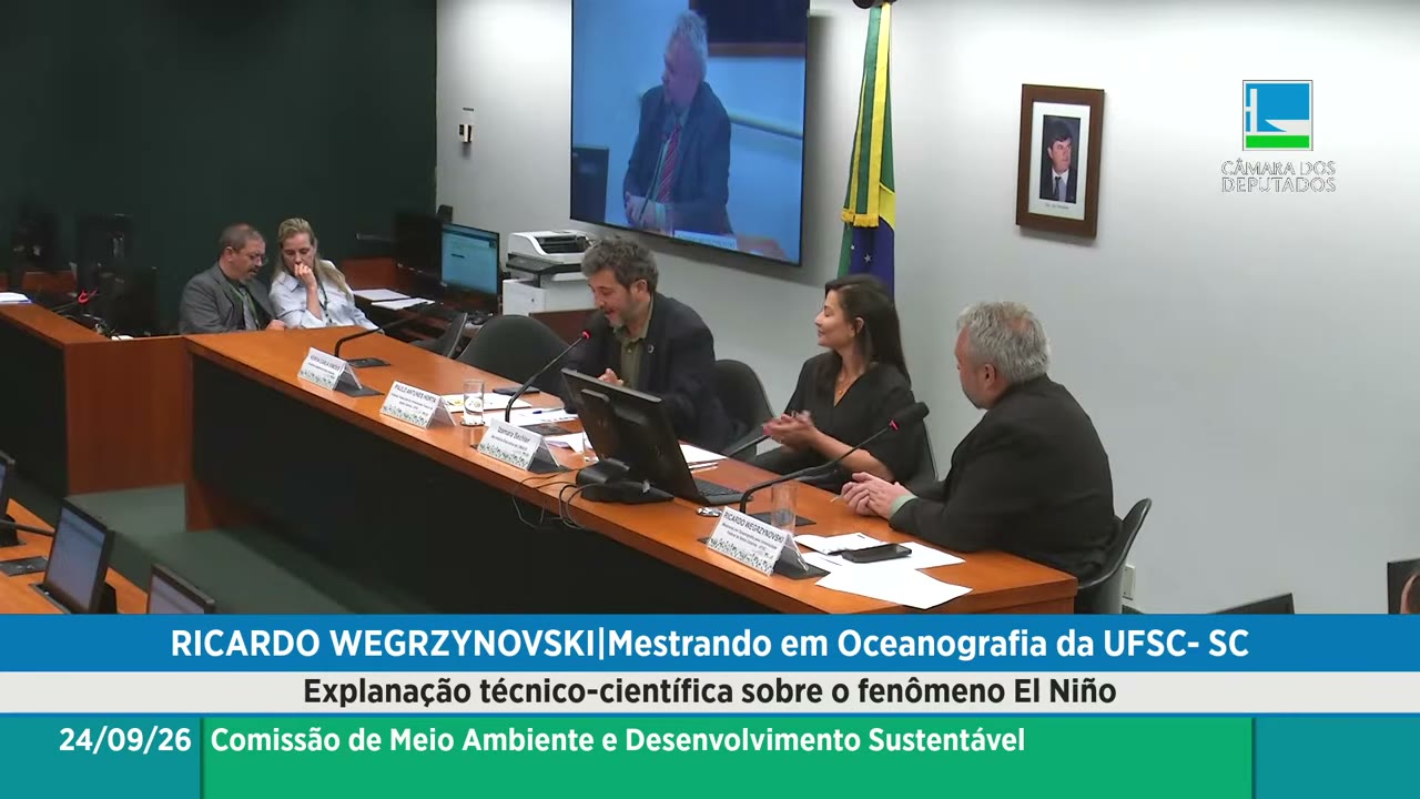 Vídeo do evento em 2:29:03