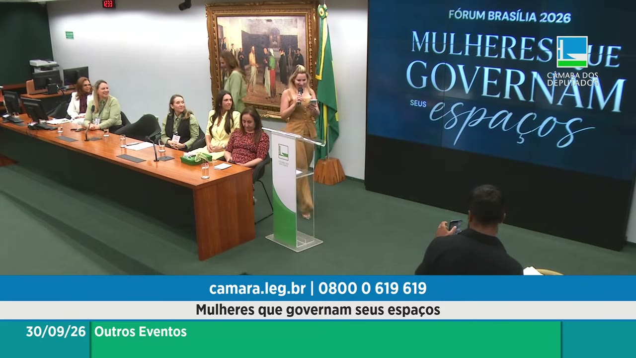 Vídeo do evento em 1:46:41