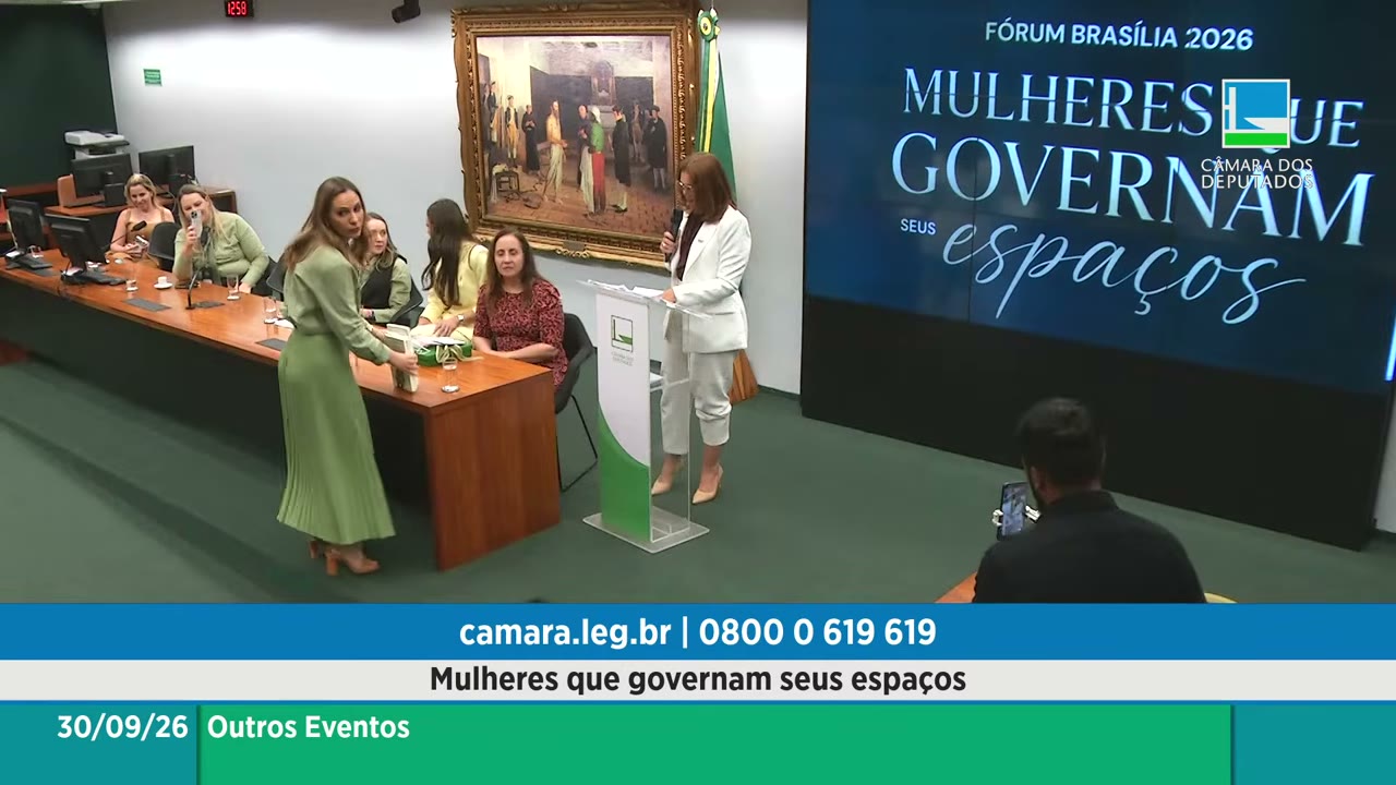 Vídeo do evento em 2:10:40