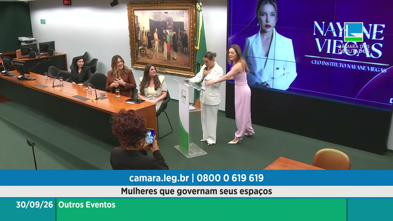 Vídeo do evento em 2:53:06
